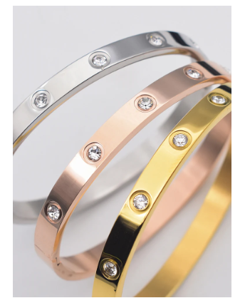 Plated bracelet